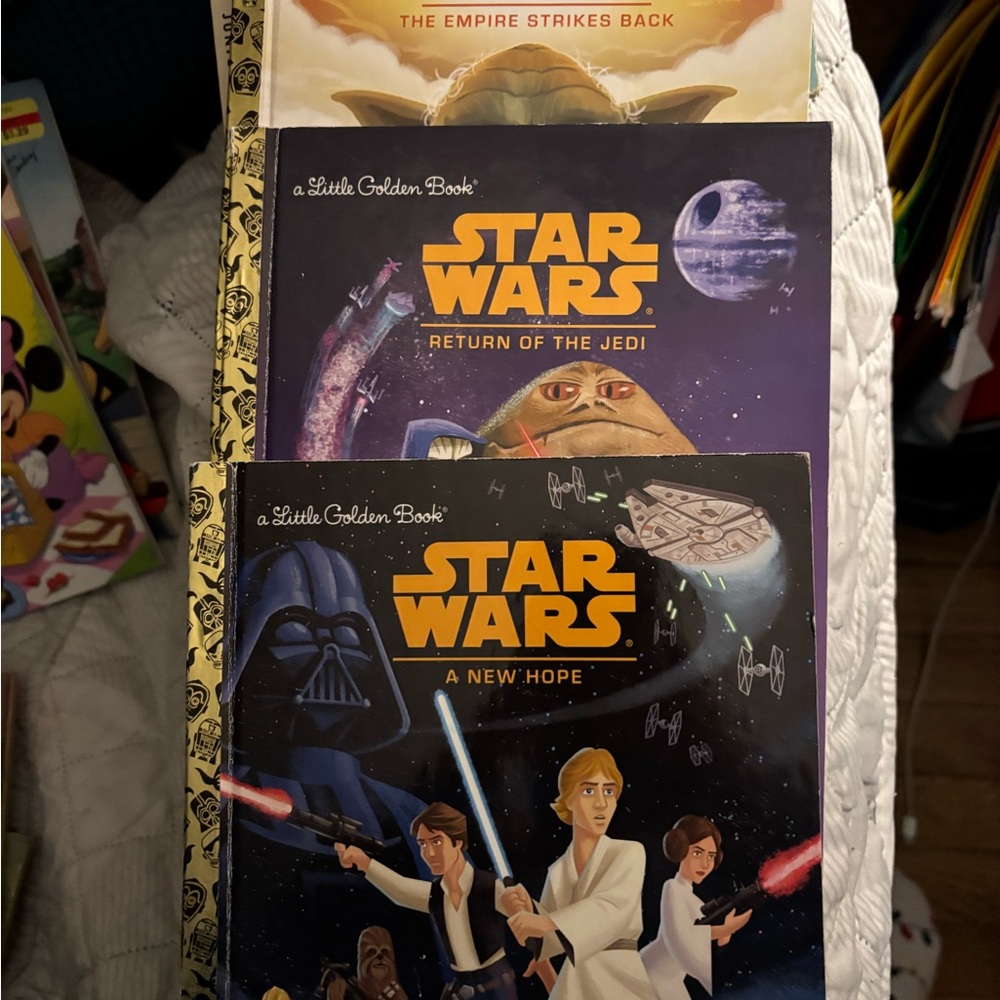 Star Wars Little Golden Books Set of 3